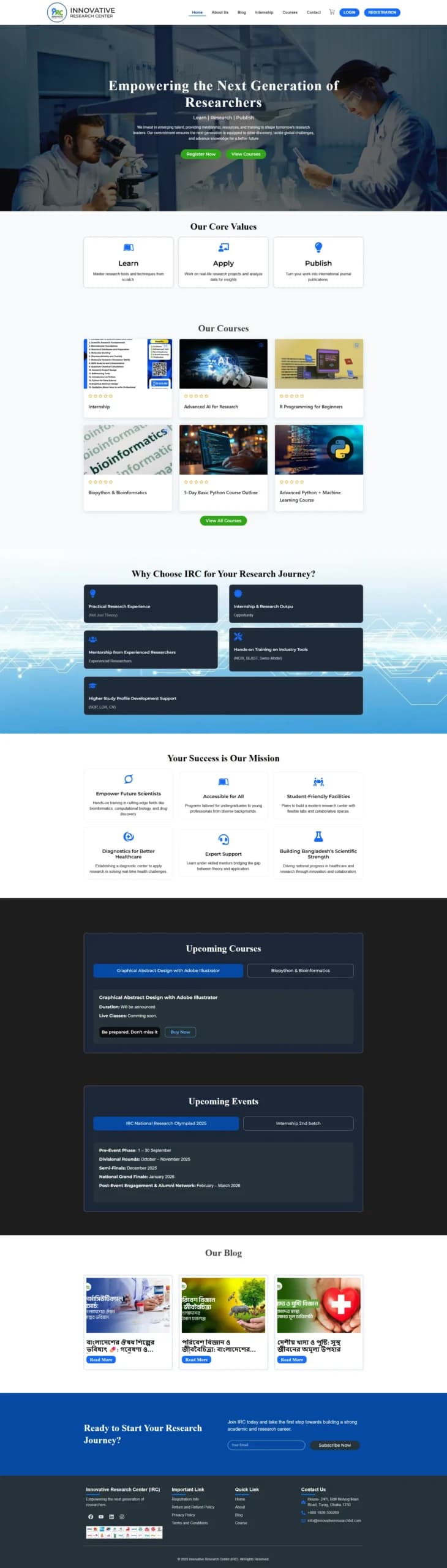 Creative Agency Website website preview