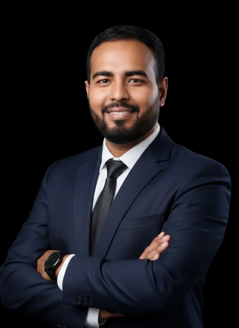 Portrait of Khalid Mahmud